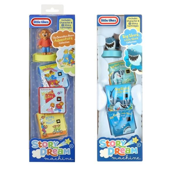 Little Tikes Story Dream Machine Berenstain Bears and Big Shark Collection New - Picture 1 of 7